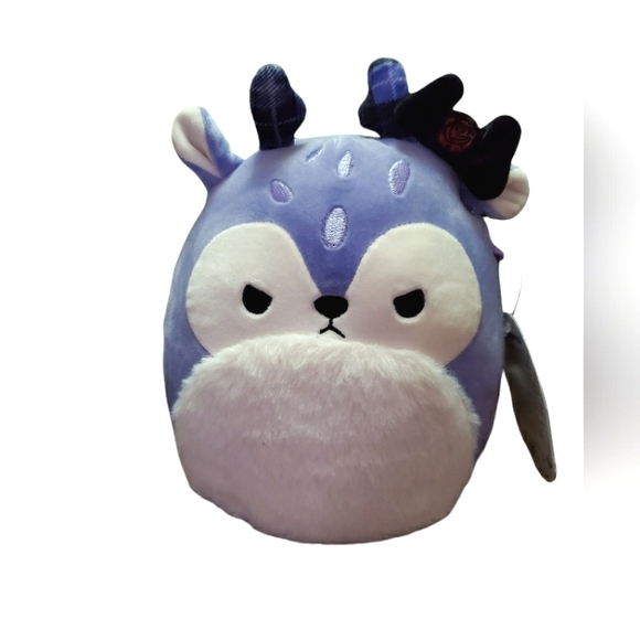 💜7" Binoche The Goth Deer Squishmallow 💜 - Picture 1 of 6